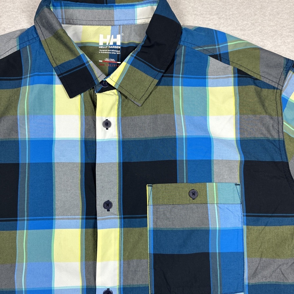 Helly Hansen Men's Fjord Quick-Dry Short Sleeve 2.0 2XL XXL Hiking Outdoors